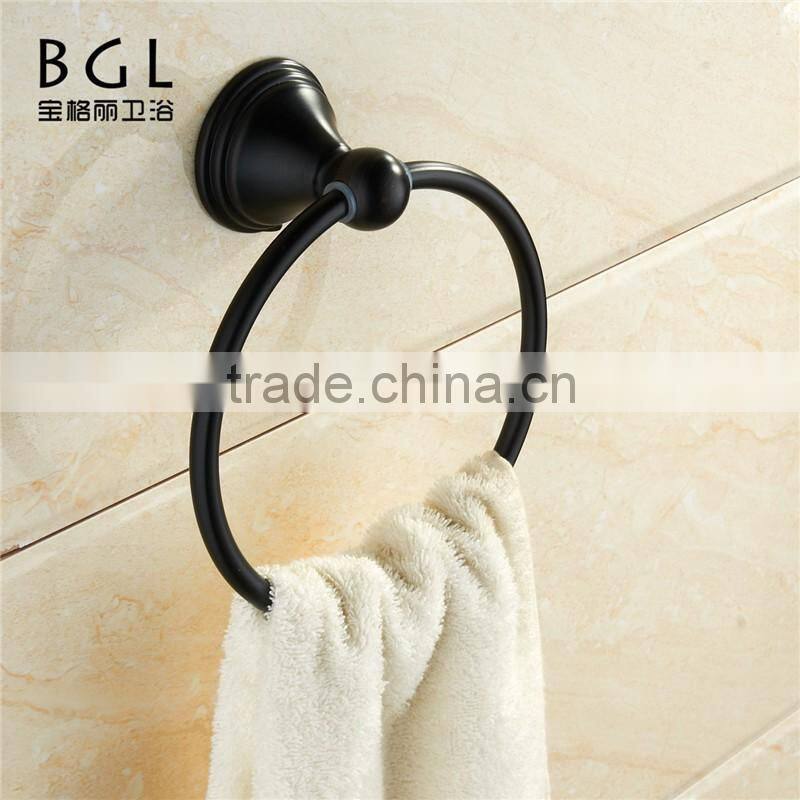 chinese furniture bathroom sets wholesale ORB finish zinc alloy towel ring