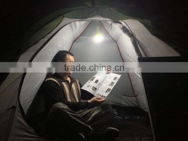 cheap solar energy camping lantern with mobile phone charger