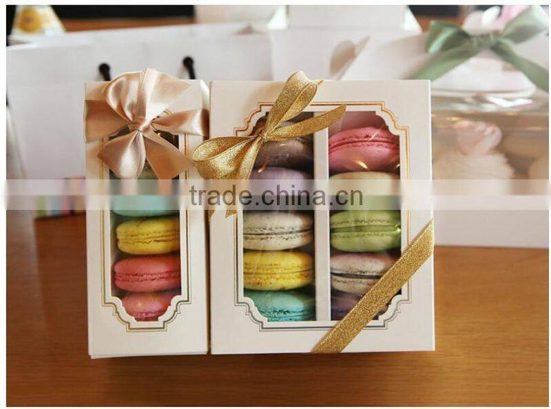 Biscuit Paper Box For Gift/Custom Gold Stamping Logo Food Packing Box