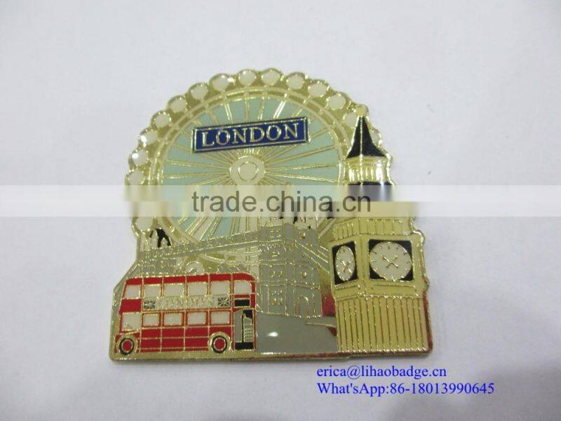custom luxury 3d masonic brass lapel pin badge