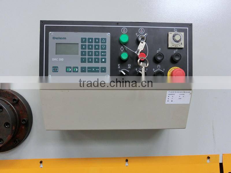 qc11k-8*3200 e20s controller shear/guillotine hydraulic shearing machine