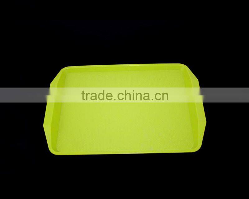 2015 hot selling manufacter wholeasle OEM colorful Melamine hospital food trays with handle