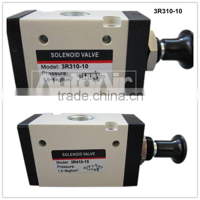 3 PORT 3L series hand-pull valve , manual three way valve