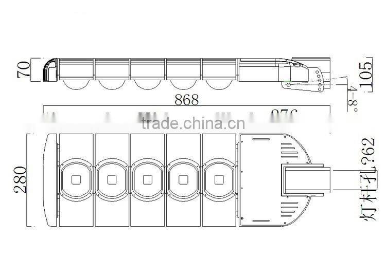 solar led light all in one solar led street light18w 1800lm with IR sensor and light contorller