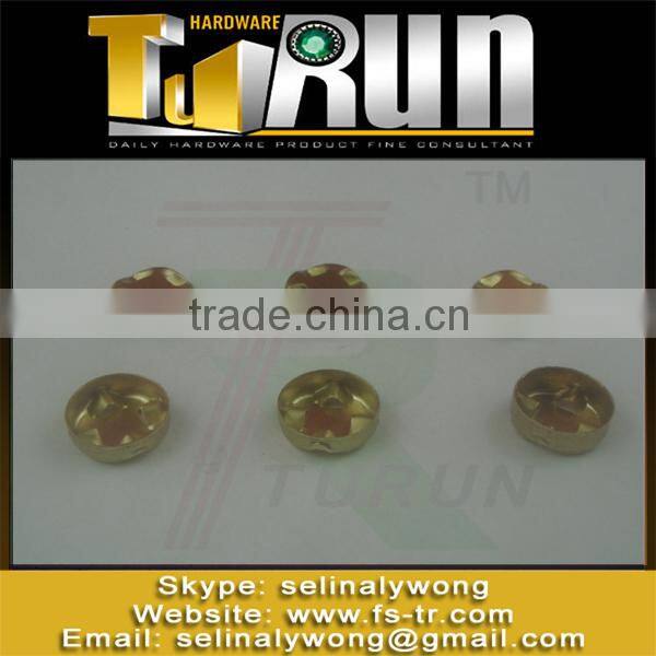 Latest design custom made metal jeans fabric covered button