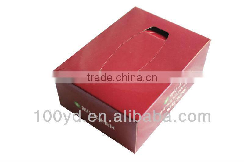 Fancy design paper bag/paper print bag for napkin packaging