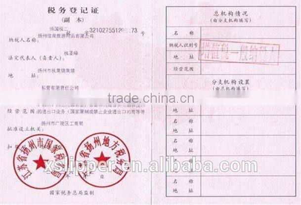 good quality Hotel slipper with quilting seam