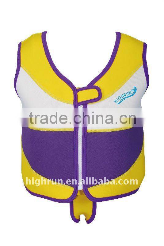 (Hot Selling)Neoprene Children's Floating and Swimming Vest/Suit
