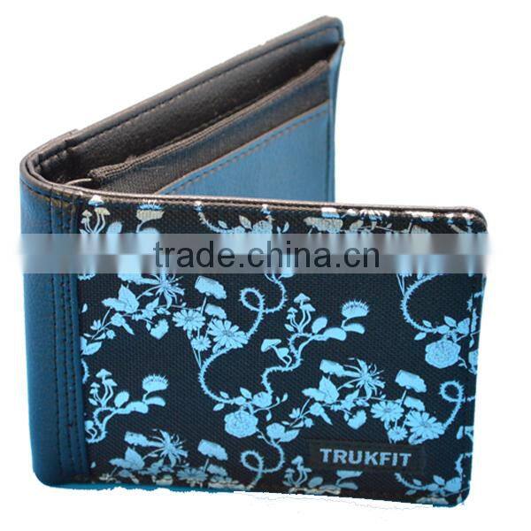 2015 fashion oostrich leather zipper wallet