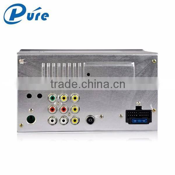 High quality new 6.2 inch universal 2 din car dvd player with bluetooth