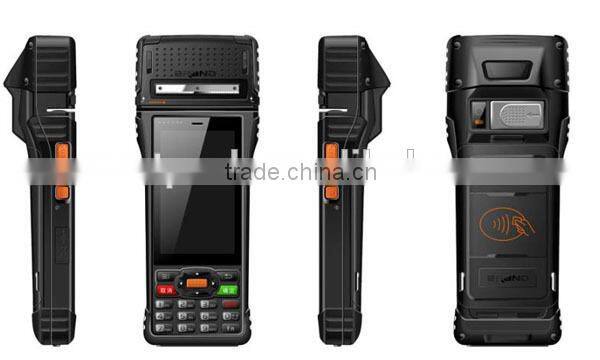 wireless Qualcomm 8625Q quad core 3G android portable smart pos terminal