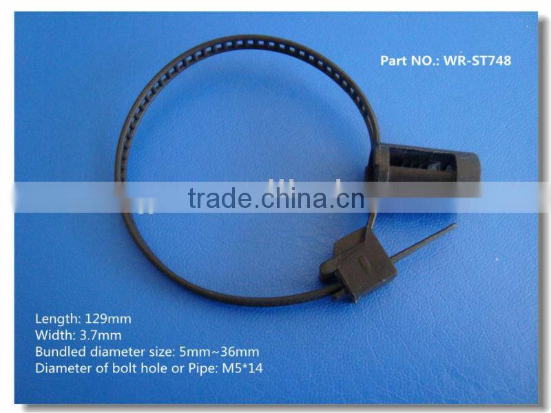pa66 nylon Cable Ties for Weld Studs