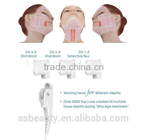 CE approval hifu ultrasound skin tightening equipment FU4.5-2S