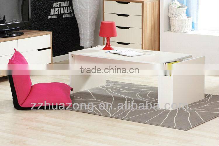 Japanese Style MDF Coffee Table With Storage Notch