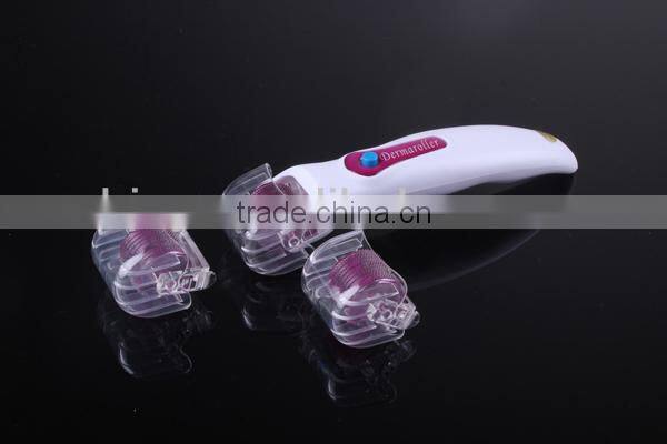 led derma roller,titanium derma roller with 200/540 needles