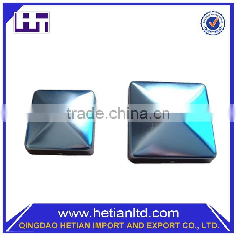 Alibaba China New Design Decorative Iron Aluminum Fence Post Cap