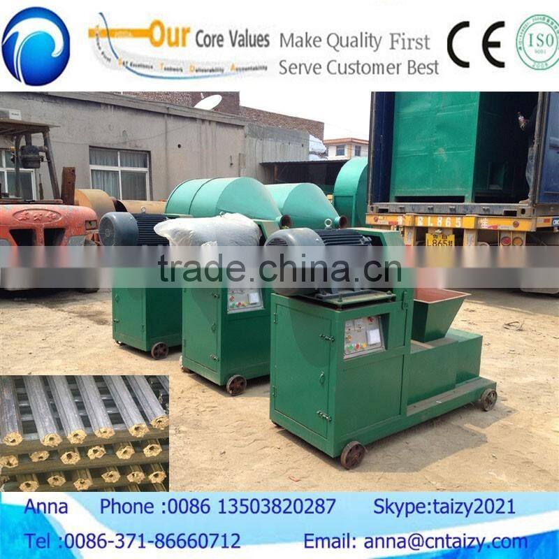 large capacity 1000kg wood sawdust biomass briquette press machine