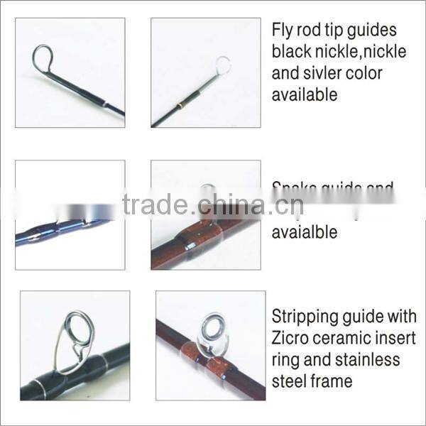 fly fishing rod components fuji rod guides