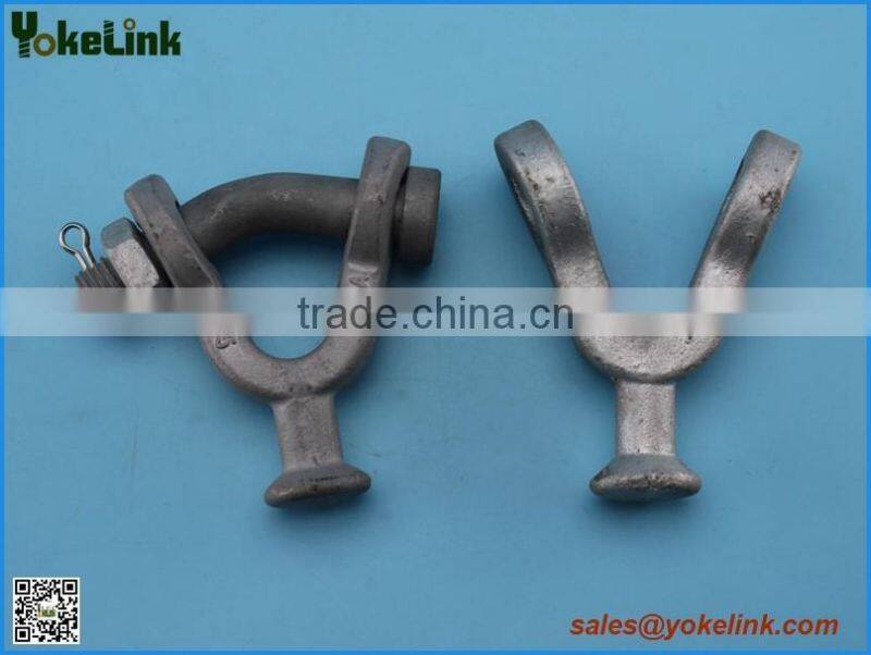 Hot dip galvanized ball clevis /ball eye electric power hardware