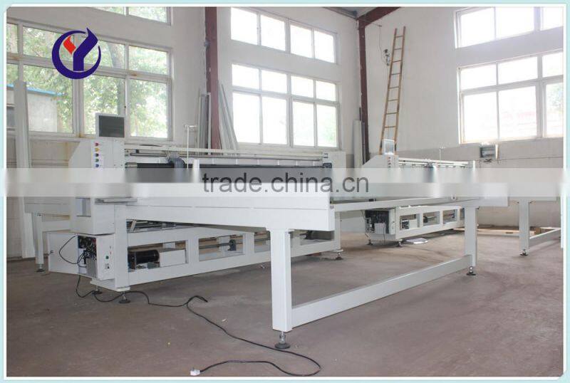Large Area Computerized Single Head Quilting Machine with Rotary Head for Sleep bags