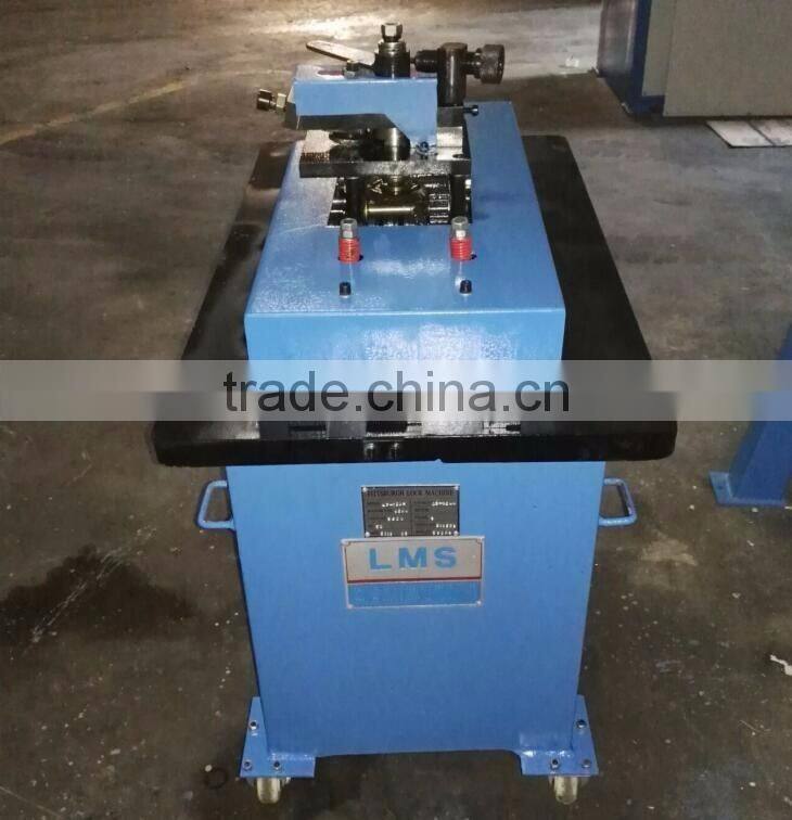 LMS LC-12DR Aluminum forming machine, s-lock machines, lock former