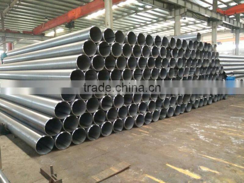 ASTM Straight Seam Welded Steel Pipe /Galvabized steel pipe/gas and oil pipe