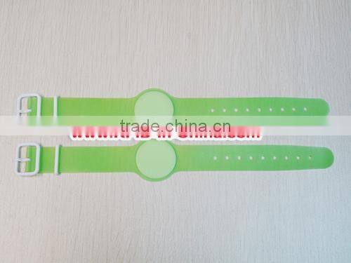 Offset/ Digital Printing RFID Disposable Wristbands, RFID Ticket for Theme Park