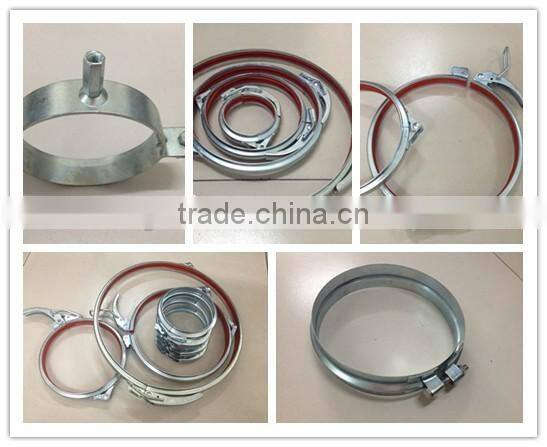 Galvanized butt welding pressed bend for filtration