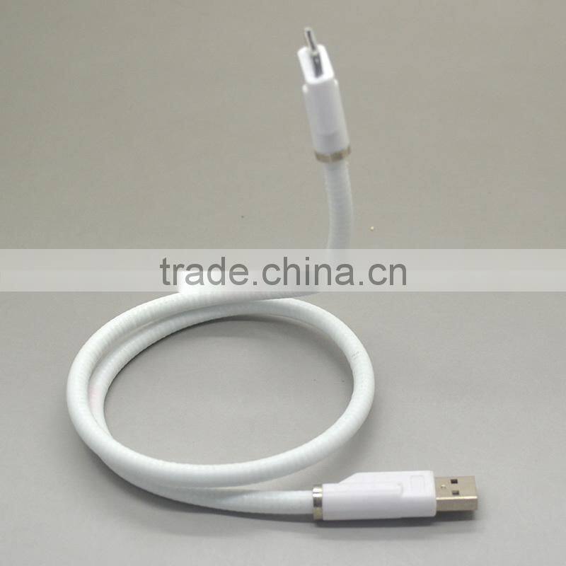 USB Flexible Mount USB Data Cable , USB flexible Tripod stand Cable Charger Micro for Galaxy S3 S4 Nexus 5 Lumia 60m 45m 20m