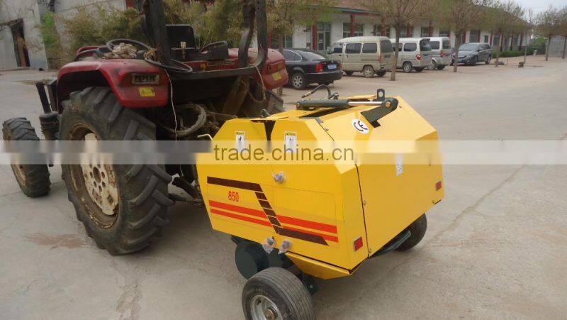 CE approved factory supplier tractor pto driven hay baler for sale