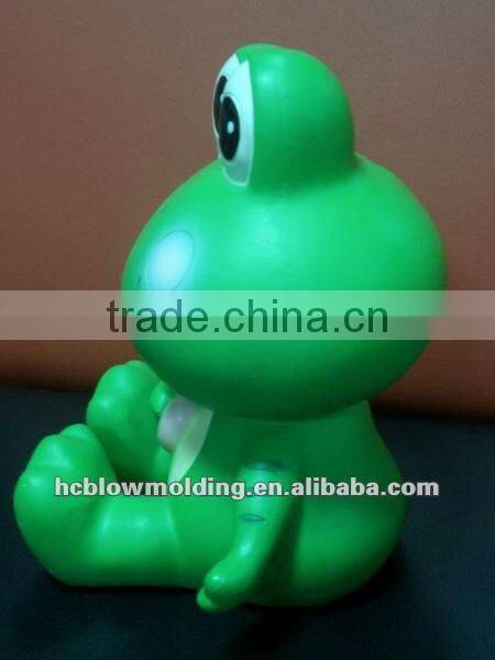 OEM blow molding Plastic Lovely Cartoon toys PE Cartoon Figurine Toy huizhou factory