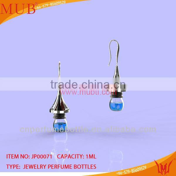 Glass Jewelry Umbel Earring Glass Bottle