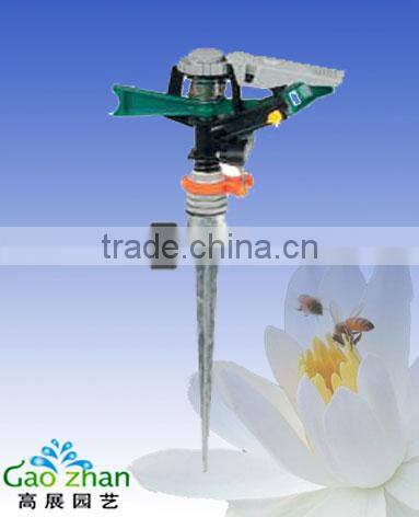 Metal Impulse Sprinkler with zinc spike (GZ-2018)