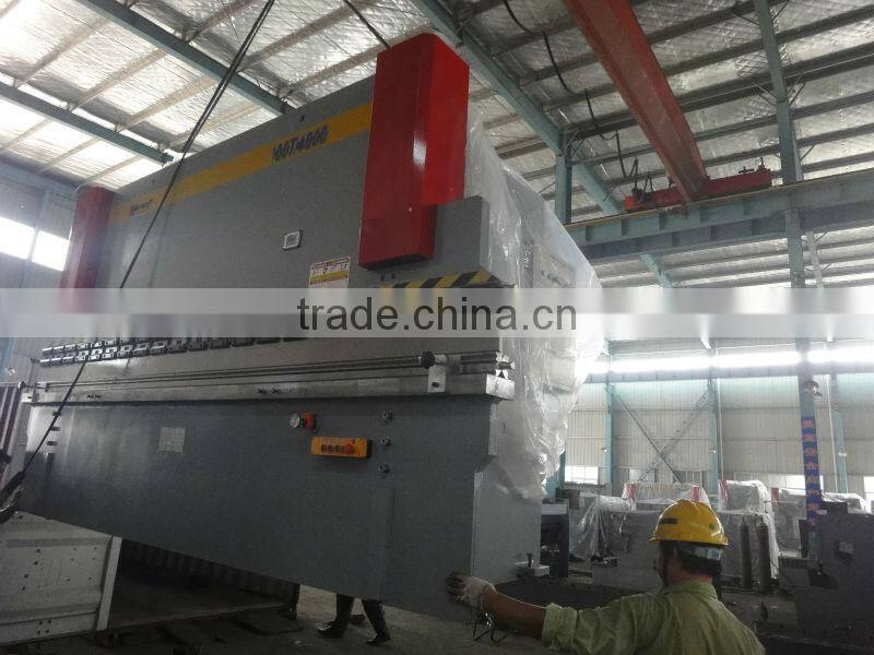 WC67Y series 4 axis cnc Press Brake Machine for 160T/6000