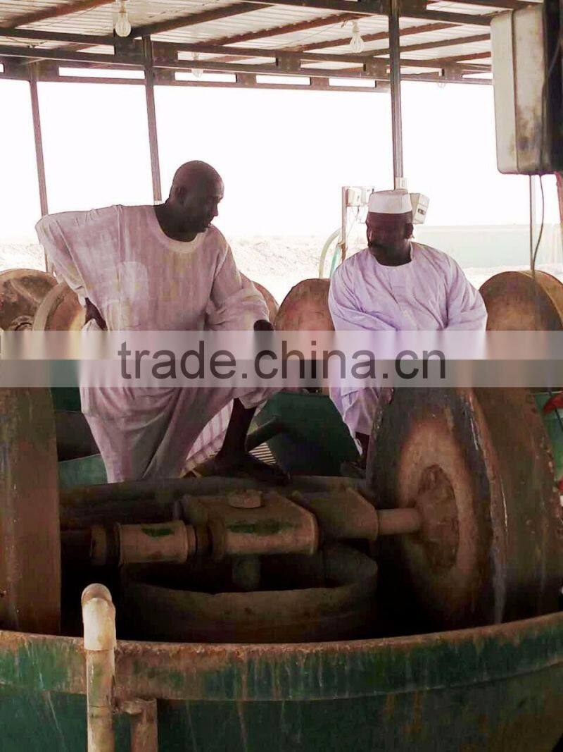 Standard technical tall redound high yield GolD Ore Wet Pan