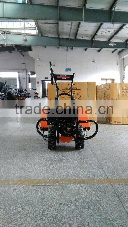 tiller cultivator 12V light CE MD certificate,4-stroke engine