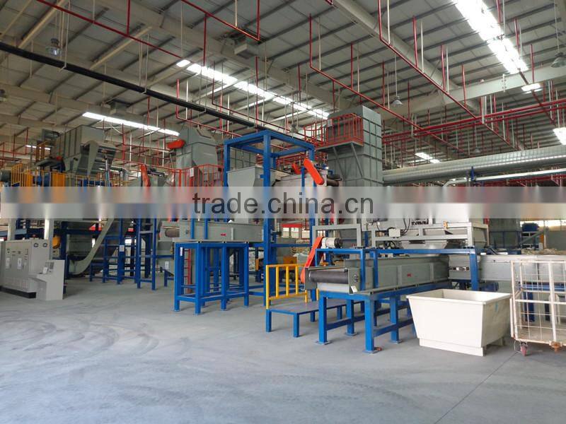 Waste domestic appliances recovery equipment