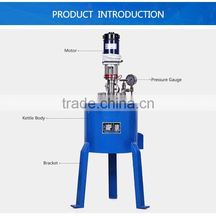 KD Autoclavable Instrument Container High Pressure Reactor for Lab