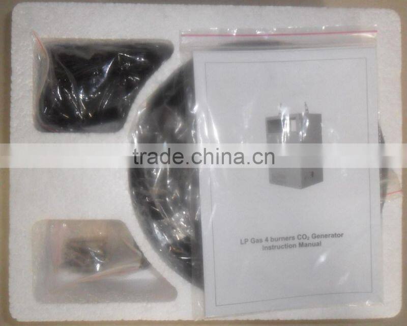 China mainland CO2 Generator gray 4 Burners use Natural Gas for plant