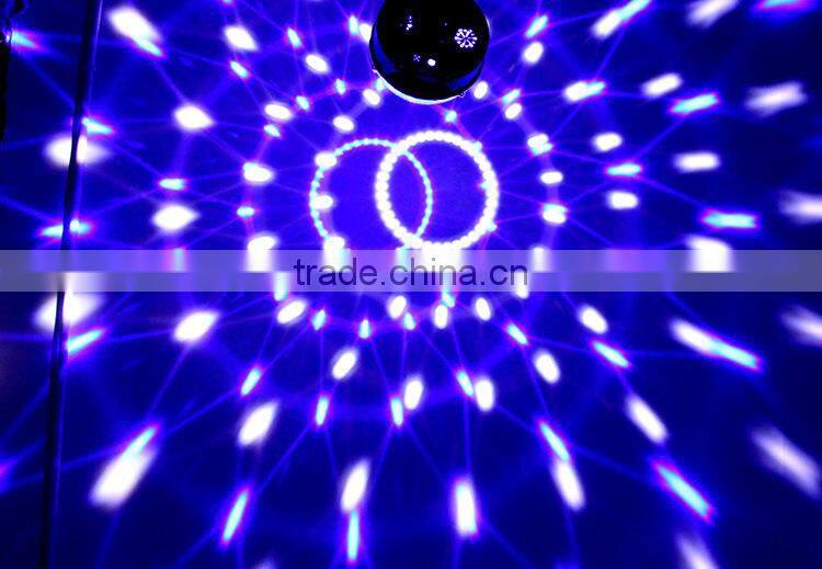 Sound control laser LED stage light color changing automatically stage light led star master