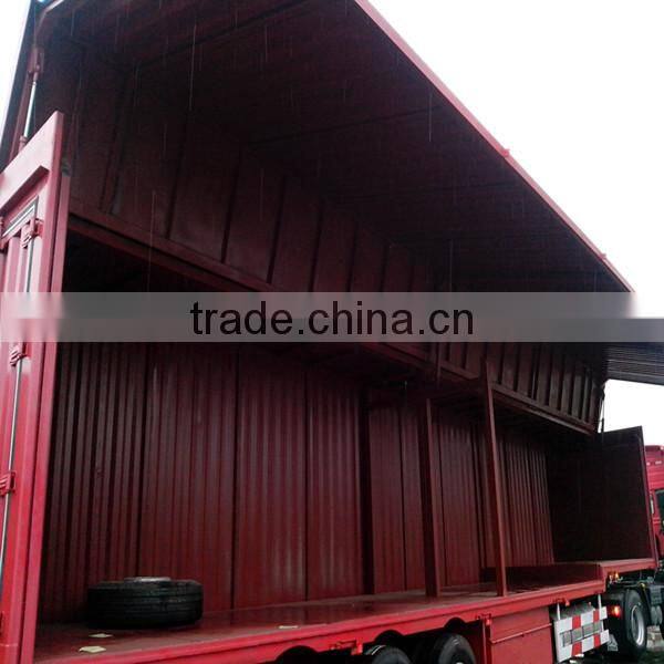 High Quality 35 Ton Curtain Box Trailer In Truck Semi Trailer