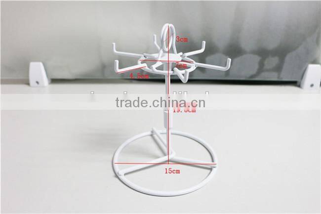 Customized Jewelry/ Key Chains Metal Small Counter Display Racks