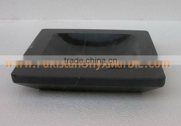 TEAKWOOD BLACK ZEBRA MARBLE BOWLS