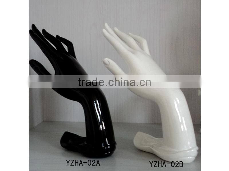 2015 hot sale fiberglass hand mannequin , jewelry display hand mannequin,glove display hand mannequin