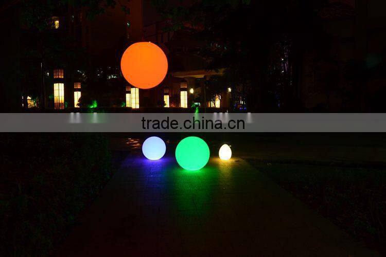 large garden glowing outdoor ball lights holiday illuminated ball lights