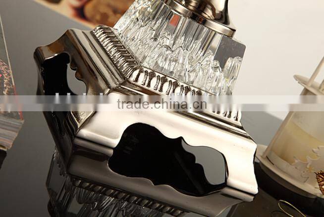 Clear K9 crystal lamp body tower design table lamp