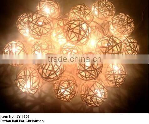 Colorful Balls for wicker christmas decorations wholesale