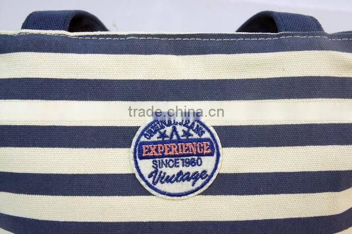 Store More Striped Sailor Summer Beach Shopping Canvas Handbag Tote Bag Shoulder Bag