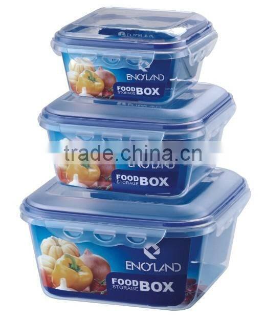 plastic storage box 3pcs set,plastic food box 3pcs set,plastic fruit box,plastic vegetable box
