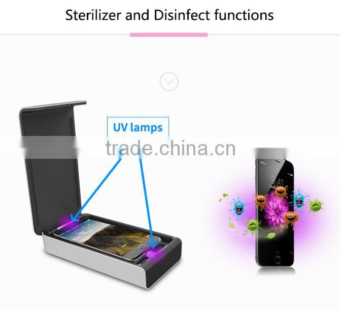 Mini UV Light Cell Phone Sterilizer, Multi-functional Househeld Sterilizer, UV Towel/Smartphone/Underwear Sterilizer With Aroma